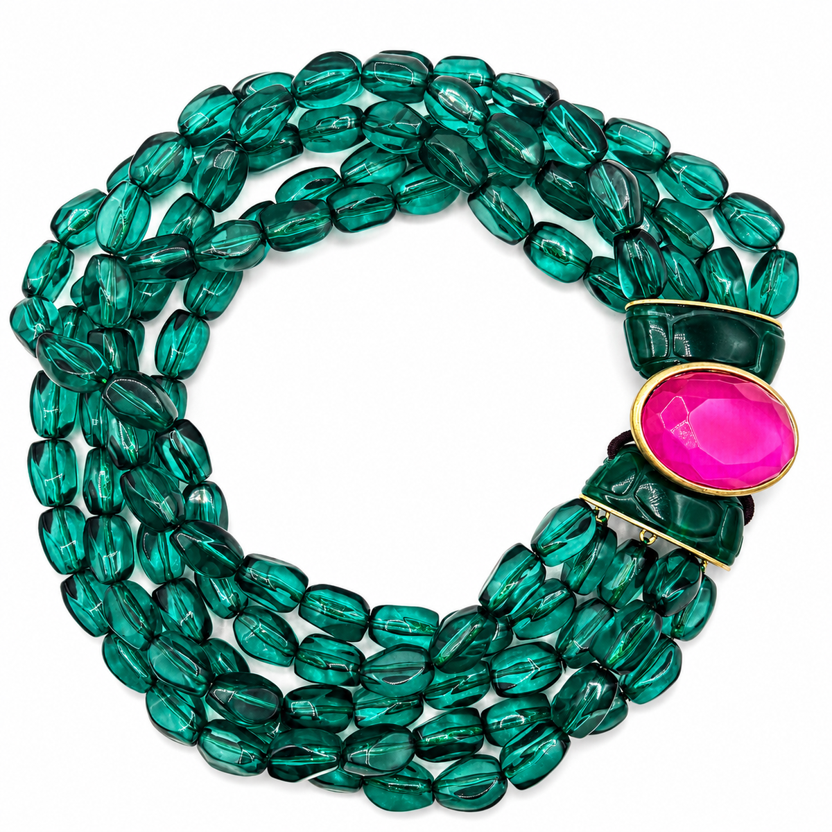 Riley Multi Strand Blue-Green Resin Necklace — FALL 2026-92.png