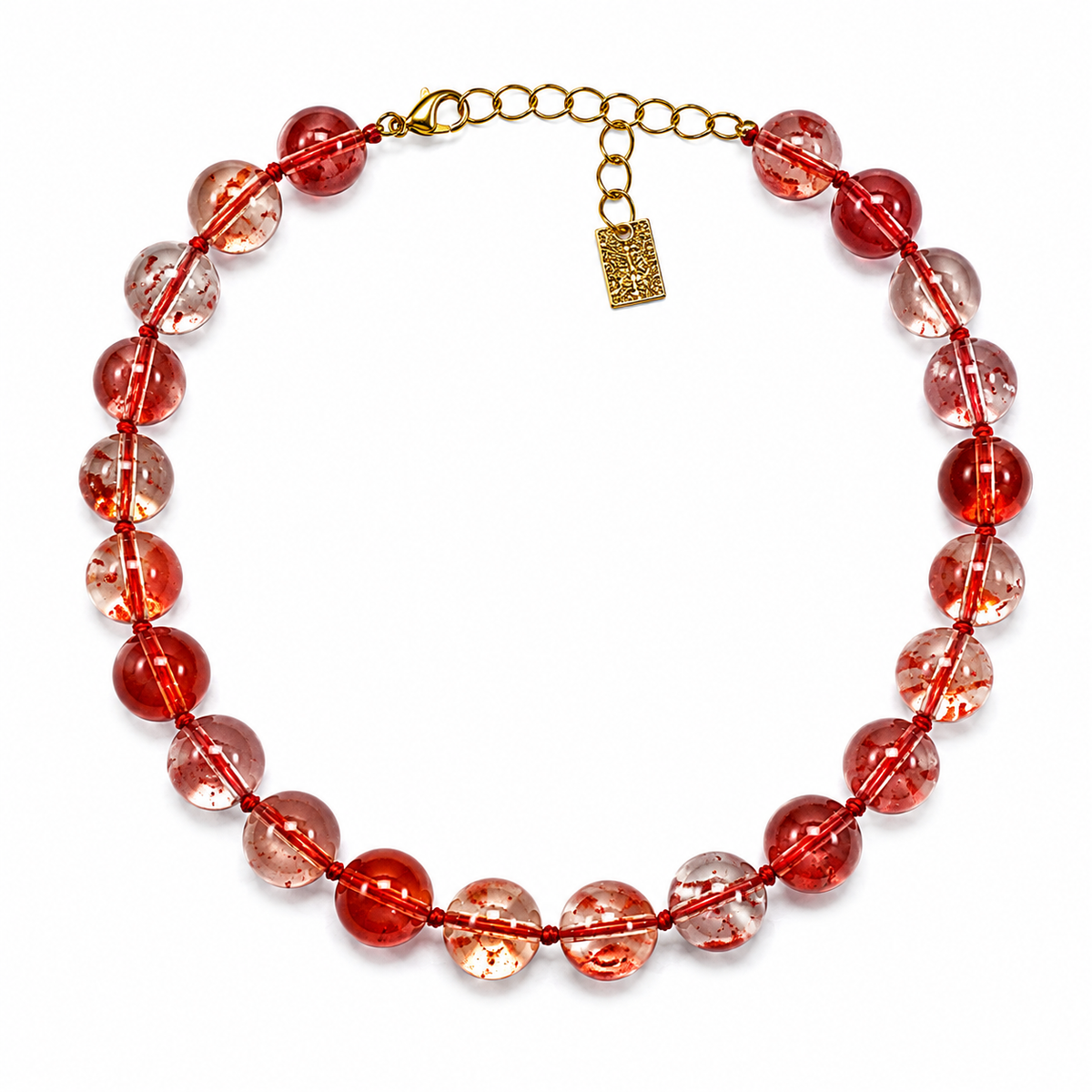 Abigail Orange Quartz Necklace