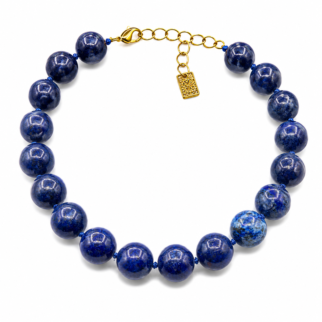 Abigail Semi Precious Lapis Necklace