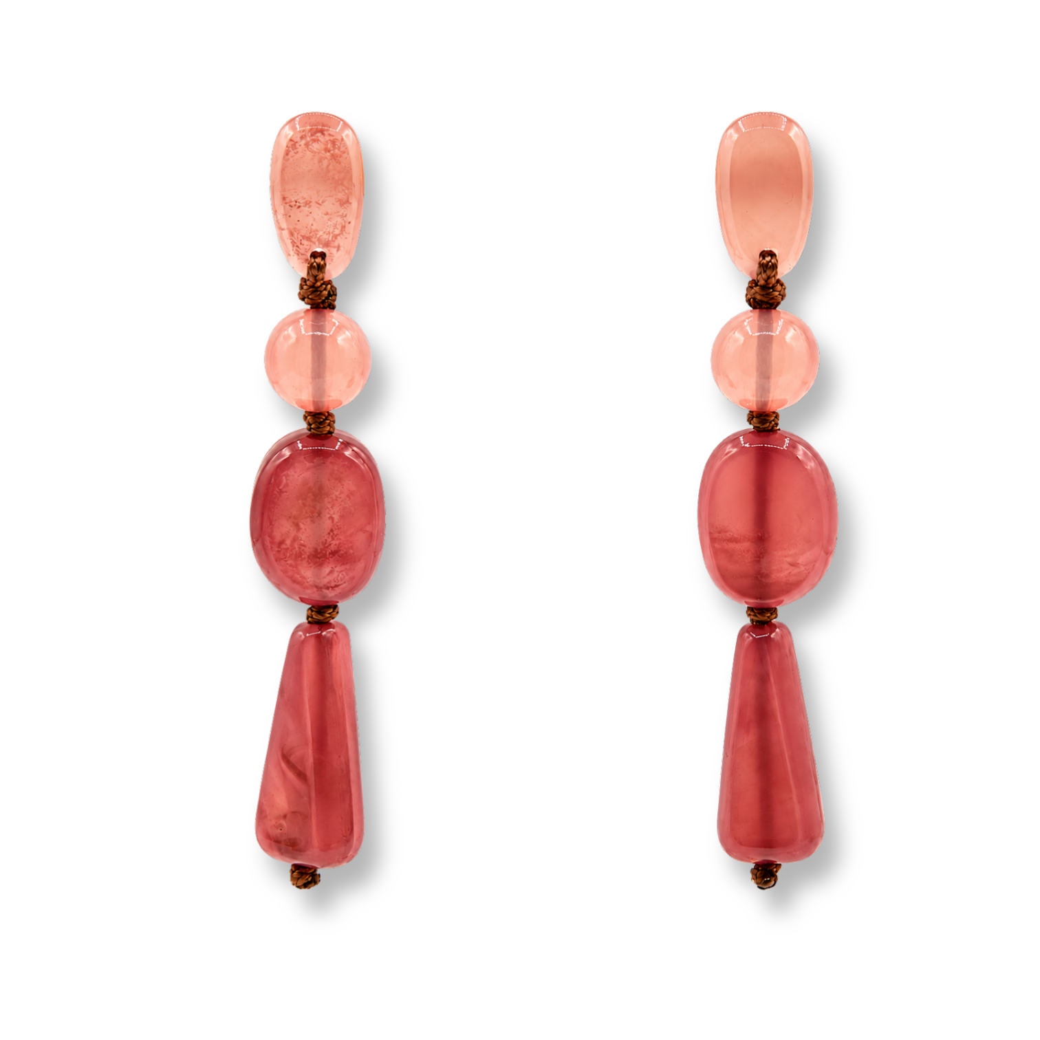 dangle earring chemical beads earrings