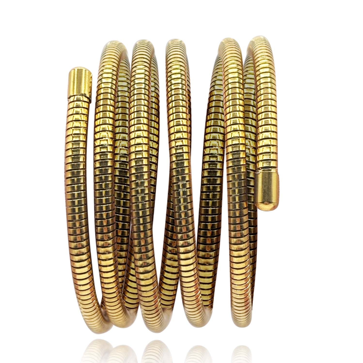 Ginevra Multi Layer Gold Plated Stainless Steel Bracelet