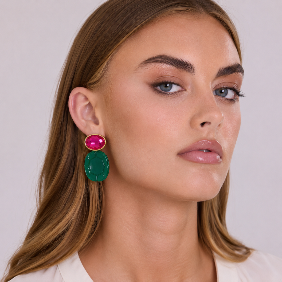 Riley Fuschia Crystal And Green Resin Earrings — Fall-2026-487.png