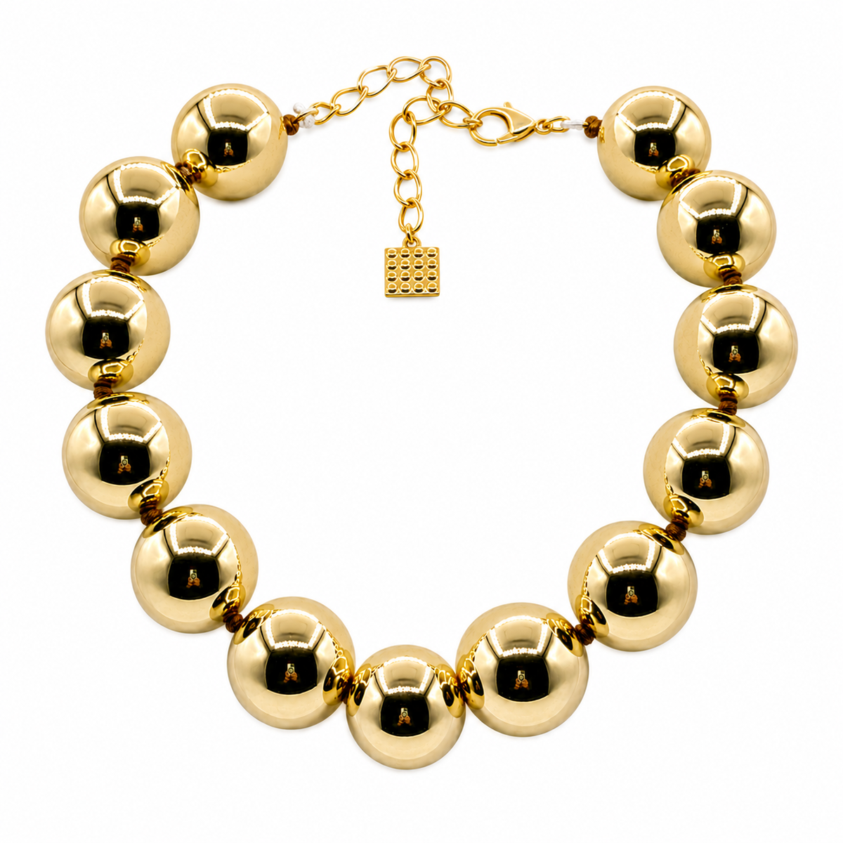 Lucy Gold Gumball Size Choker