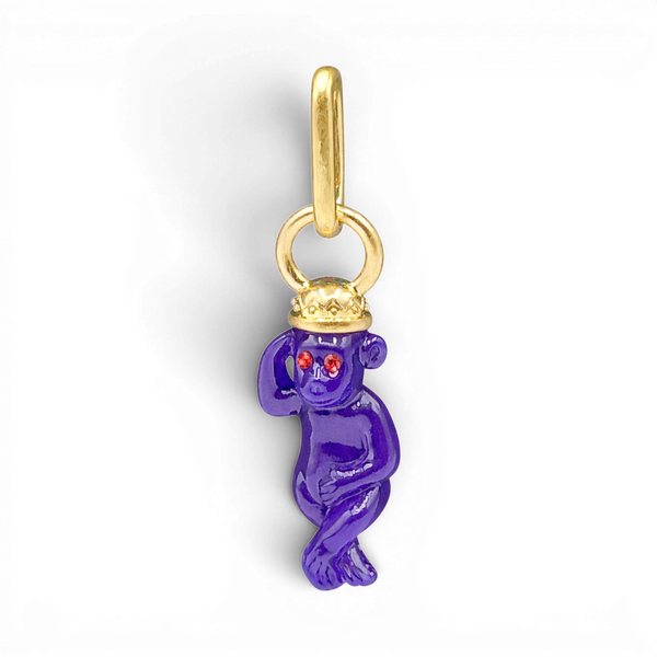 Monkey Purple Charm