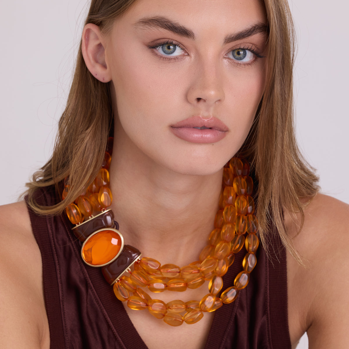Riley Multi Strand Topaz Resin Necklace — 20260522_40335.jpg